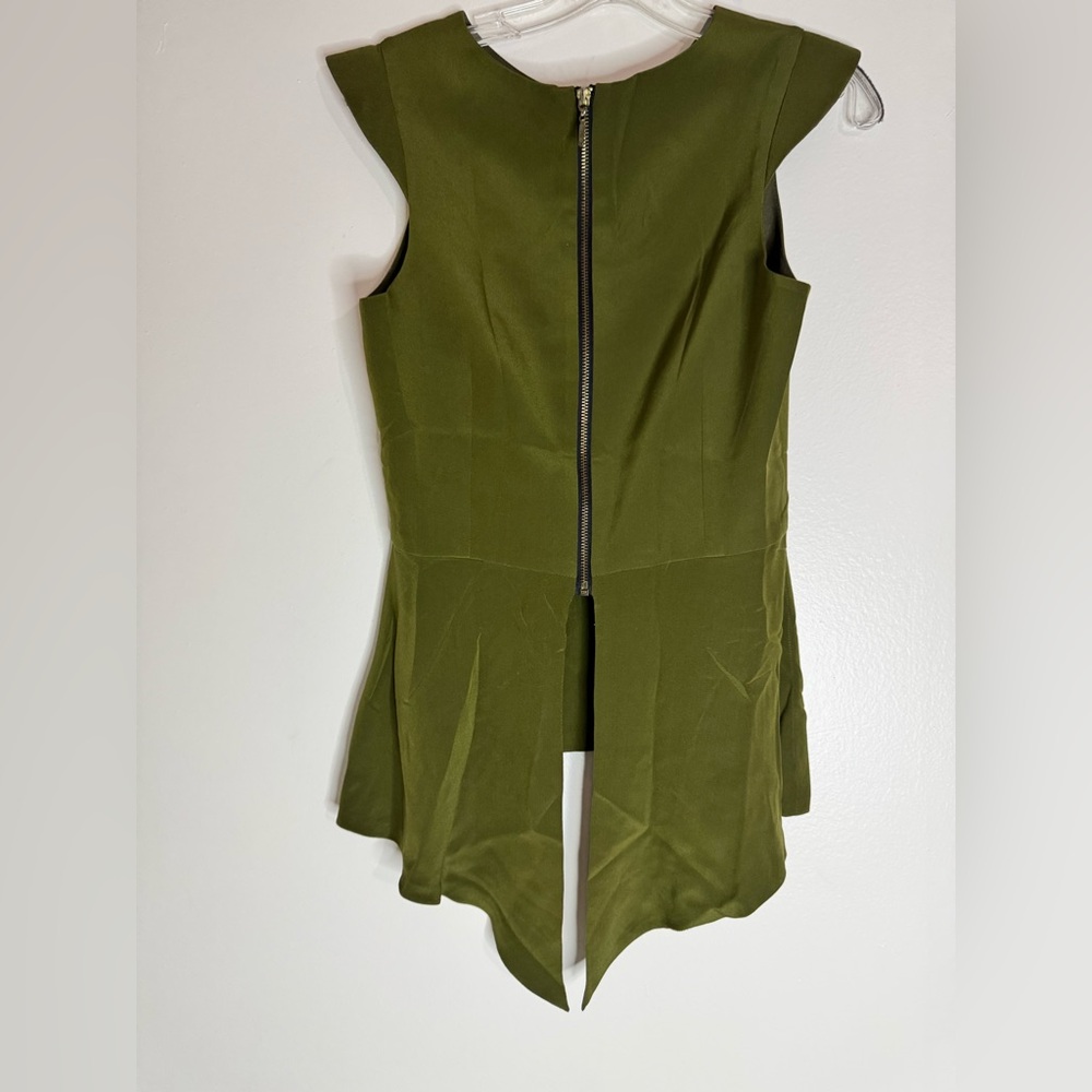 Naven Olive Green Sleeveless Top Size 6 - Picture 3 of 8